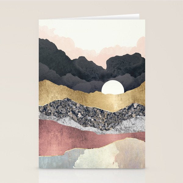 Frost Reflection Stationery Card Gallery Image 2
