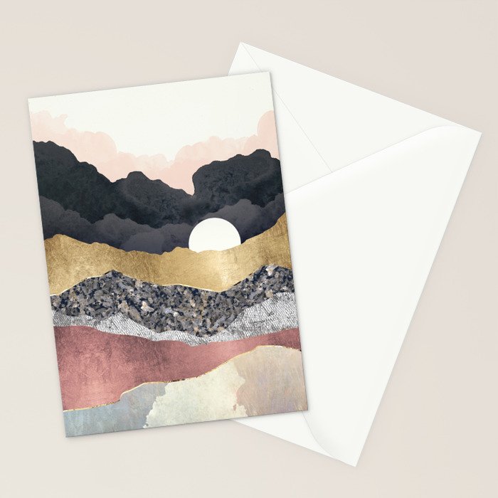 Frost Reflection Stationery Card Gallery Image 2