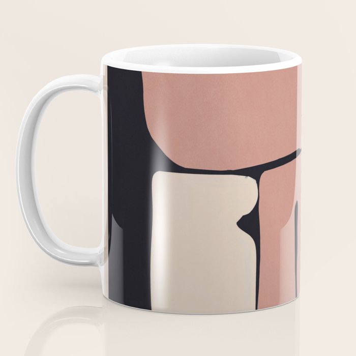 Modern Abstract Minimal Shapes 167 Coffee Mug Gallery Image 3