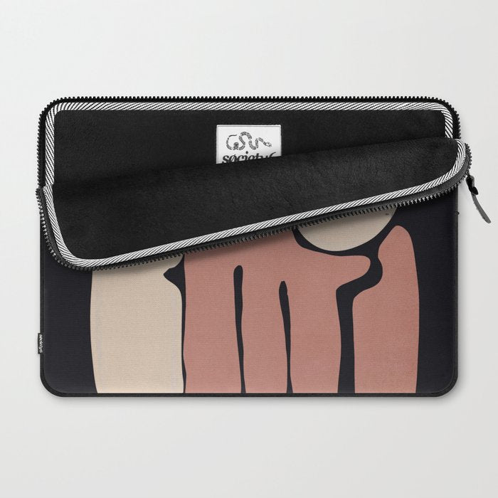 Modern Abstract Minimal Shapes 167 Laptop Sleeve Gallery Image 2