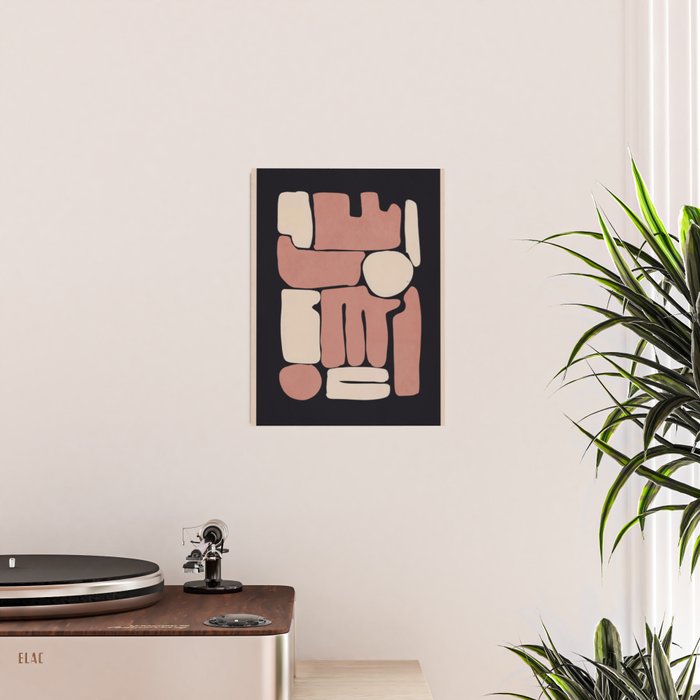 Modern Abstract Minimal Shapes 167 Poster Gallery Image 2