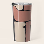 Modern Abstract Minimal Shapes 167 Travel Mug Gallery Image 3