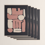 Modern Abstract Minimal Shapes 167 Wrapping Paper Gallery Image 3