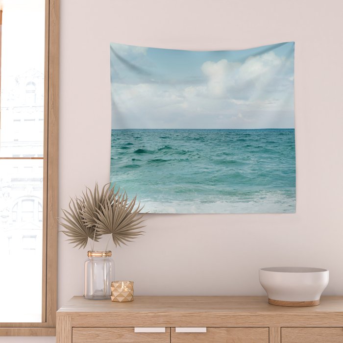 Nothing But Ocean Wall Tapestry Gallery Image 2