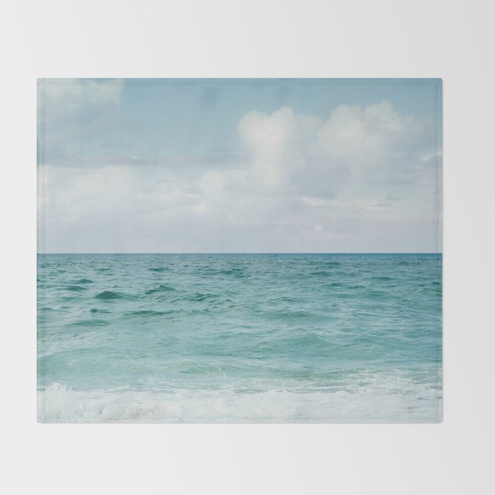 Nothing But Ocean Throw Blanket Gallery Image 2