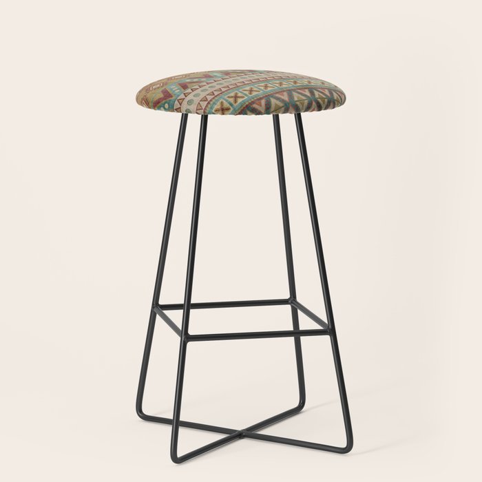 Country Western Boho Stool Gallery Image 1