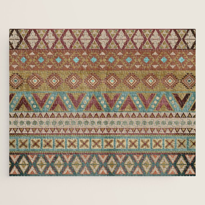 Country Western Boho Jigsaw Puzzle Gallery Image 1