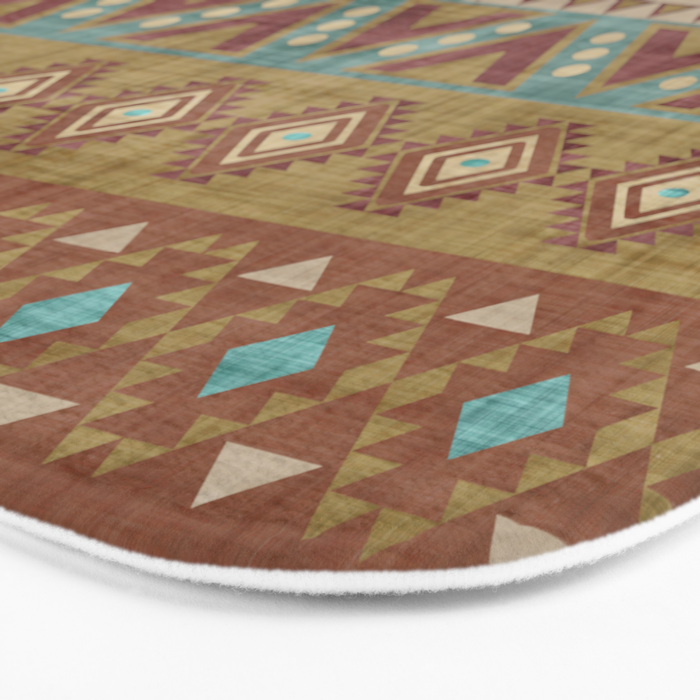 Country Western Boho Bath Mat Gallery Image 3