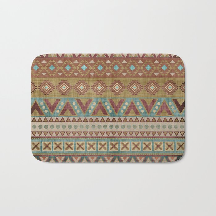Country Western Boho Bath Mat Gallery Image 1