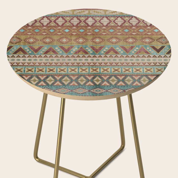 Country Western Boho Side Table Gallery Image 2