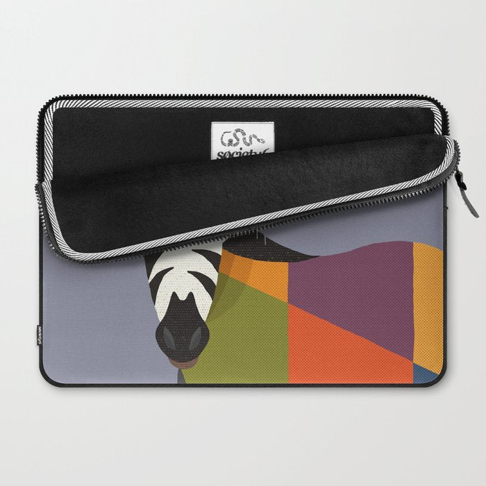 Zebra Laptop Sleeve Gallery Image 2