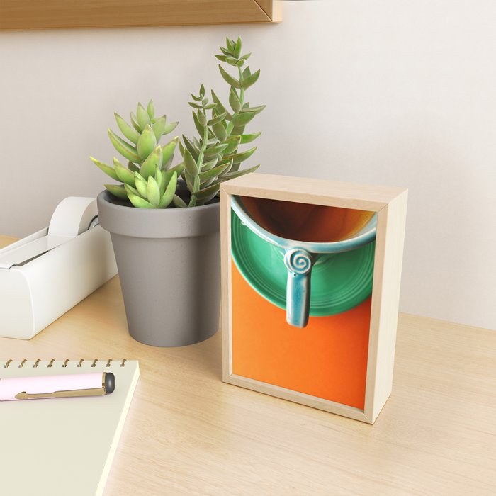 Morning Ritual colorful coffee mug photograph still life Mini Art Print Gallery Image 2