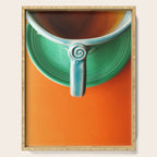 Morning Ritual colorful coffee mug photograph still life Serving Tray Gallery Image 1