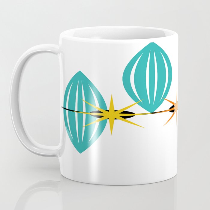 Mid-Century Modern Art 1.5 Coffee Mug Gallery Image 3