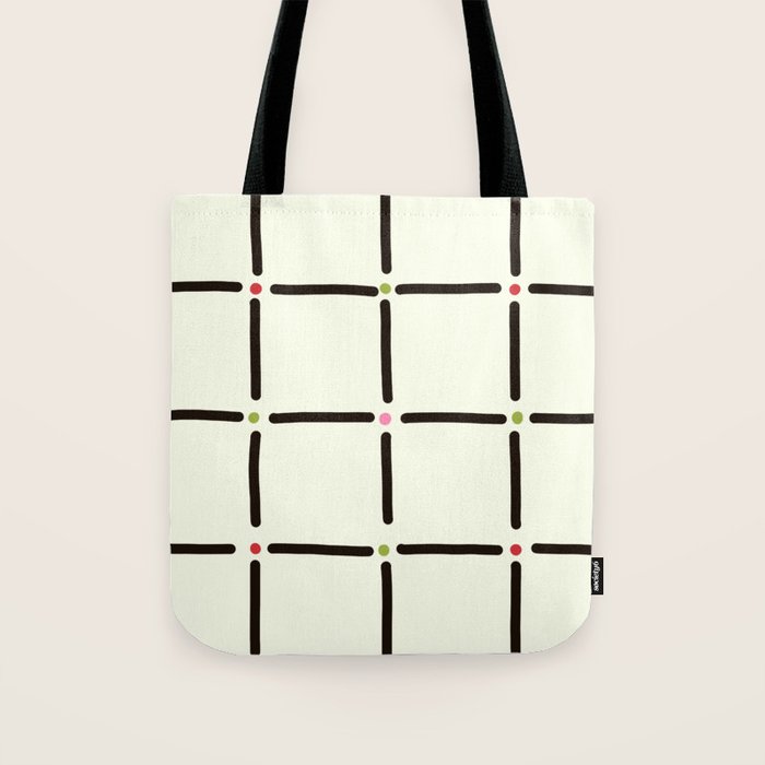 Confetti Grid Tote Bag Gallery Image 1
