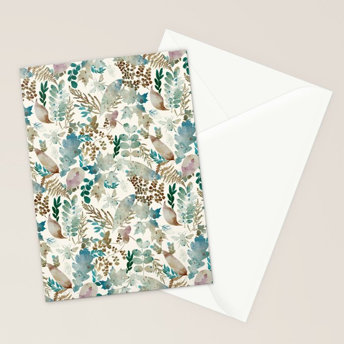 Autumn Botanical Bliss  Stationery Card Gallery Image 2