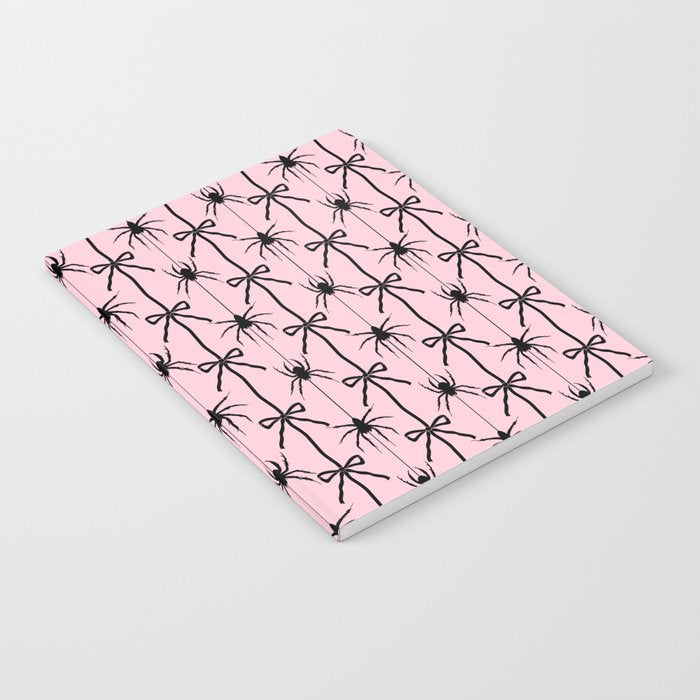 Spider and Bows on Pink Notebook Gallery Image 2