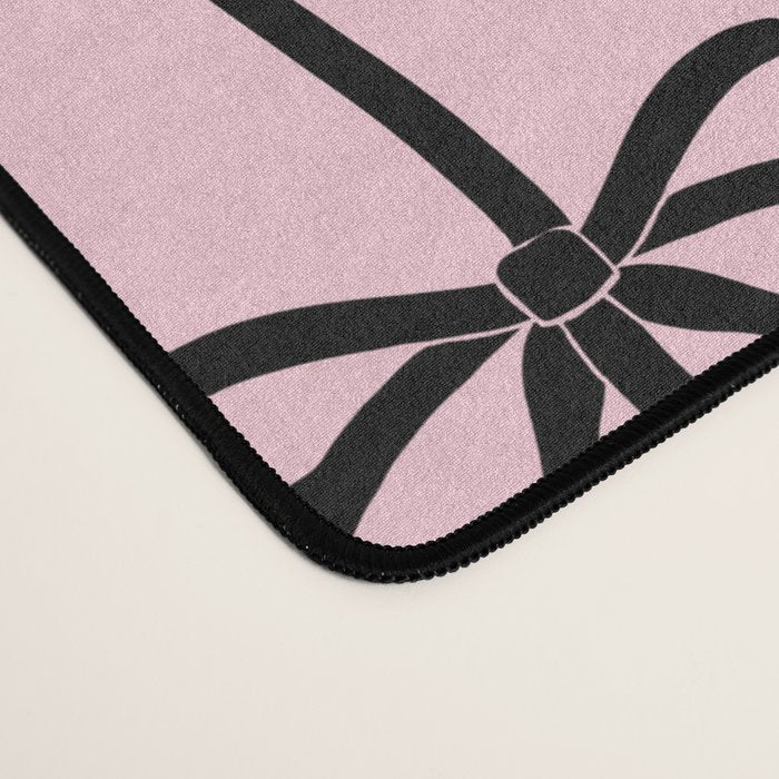 Spider and Bows on Pink Desk Mat Gallery Image 4