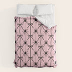 Spider and Bows on Pink Duvet Cover Gallery Image 6