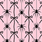 Spider and Bows on Pink Coffee Mug Gallery Image 2