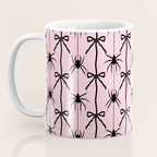 Spider and Bows on Pink Coffee Mug Gallery Image 3