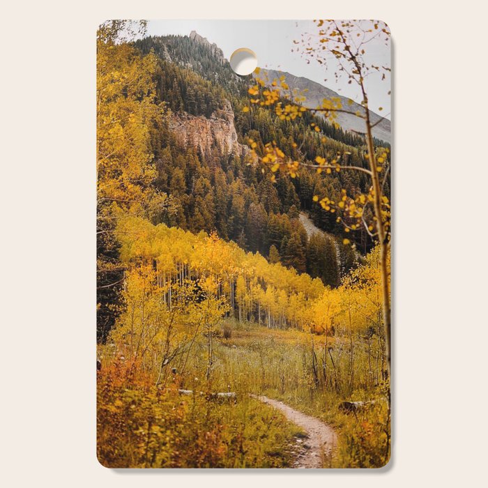 Autumn in Aspen Cutting Board Gallery Image 1