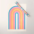 Vintage California Arch Wrapping Paper Gallery Image 1