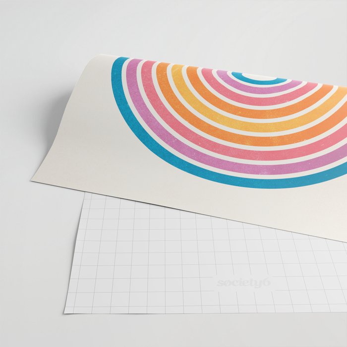 Vintage California Arch Wrapping Paper Gallery Image 2