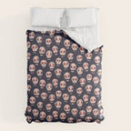 Skulls funny spooky pattern, halloween Comforter Gallery Image 6