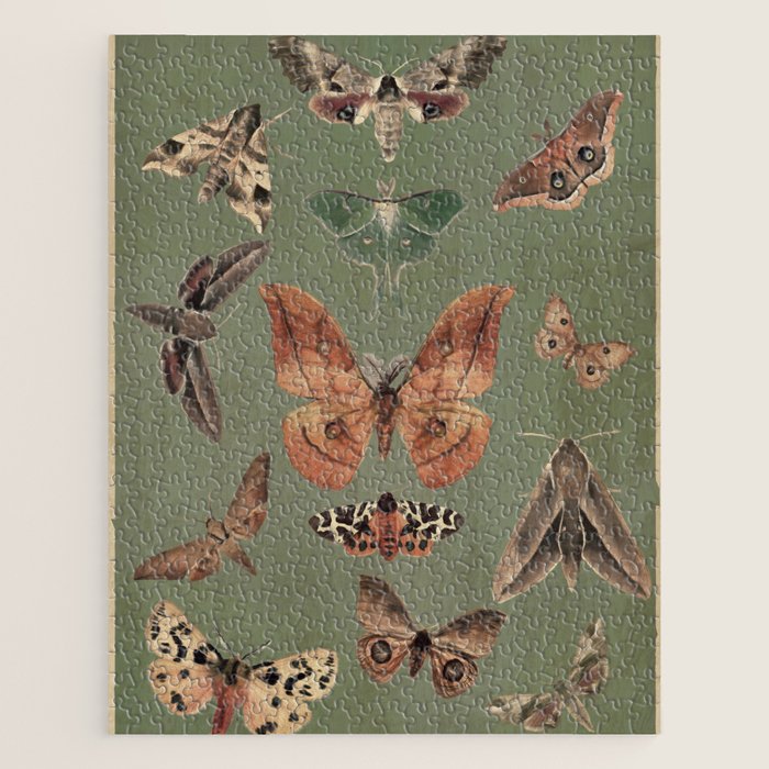 Night butterflies Jigsaw Puzzle Gallery Image 1