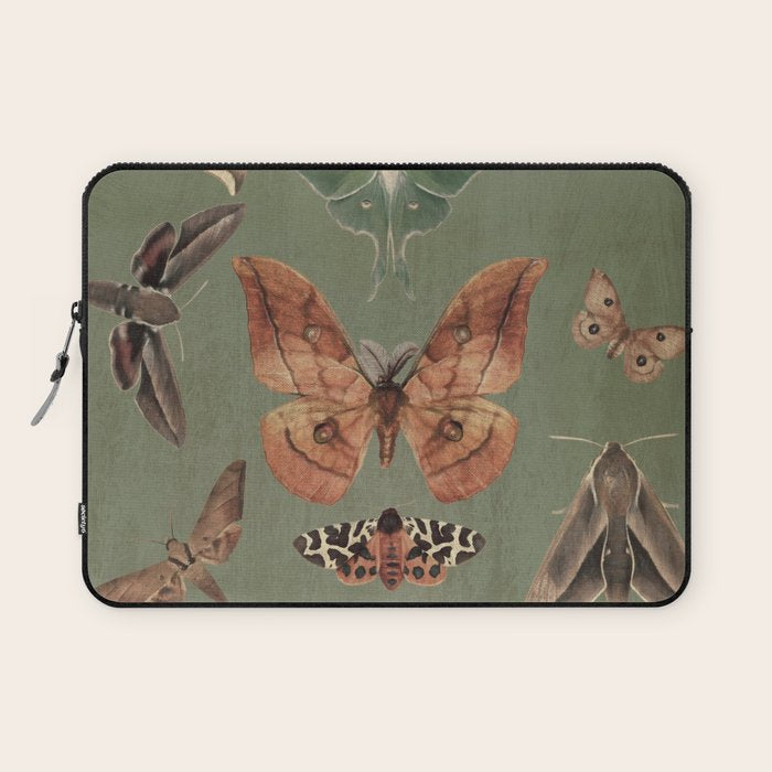 Night butterflies Laptop Sleeve Gallery Image 1