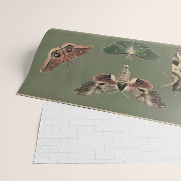 Night butterflies Wrapping Paper Gallery Image 2