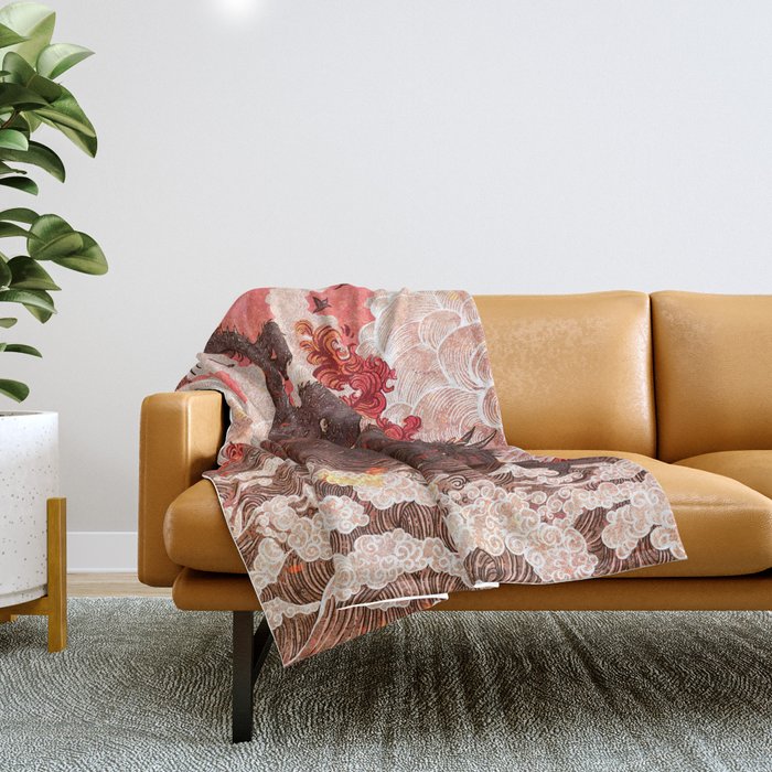 Dragonslayer II Throw Blanket Gallery Image 1