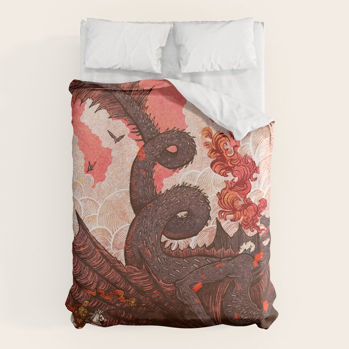 Dragonslayer II Duvet Cover Gallery Image 1
