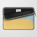Two Tone Line Curvature II Laptop Sleeve Gallery Image 2