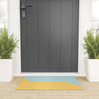 Two Tone Line Curvature II Welcome Mat Gallery Image 3