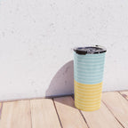 Two Tone Line Curvature II Travel Mug Gallery Image 4