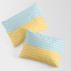 Two Tone Line Curvature II Pillow Sham Gallery Image 3