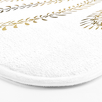 Snake Skeleton - Gold Bath Mat Gallery Image 3