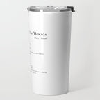 How I Go To The Woods Travel Mug Gallery Image 2