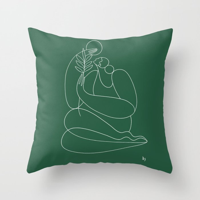 The sun always rises and so will you Throw Pillow Gallery Image 1