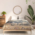 Antique 17th Century Verdure Bird Forest French Tapestry Comforter Gallery Image 3
