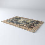 Antique 17th Century Verdure Bird Forest French Tapestry Rug Gallery Image 3