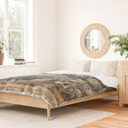 Antique 17th Century Verdure Bird Forest French Tapestry Duvet Cover Gallery Image 2