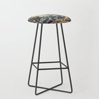 Antique 17th Century Verdure Bird Forest French Tapestry Stool Gallery Image 1