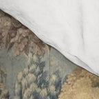 Antique 17th Century Verdure Bird Forest French Tapestry Comforter Gallery Image 4