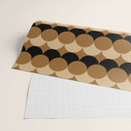Retro Circular Pattern XXVII Wrapping Paper Gallery Image 2