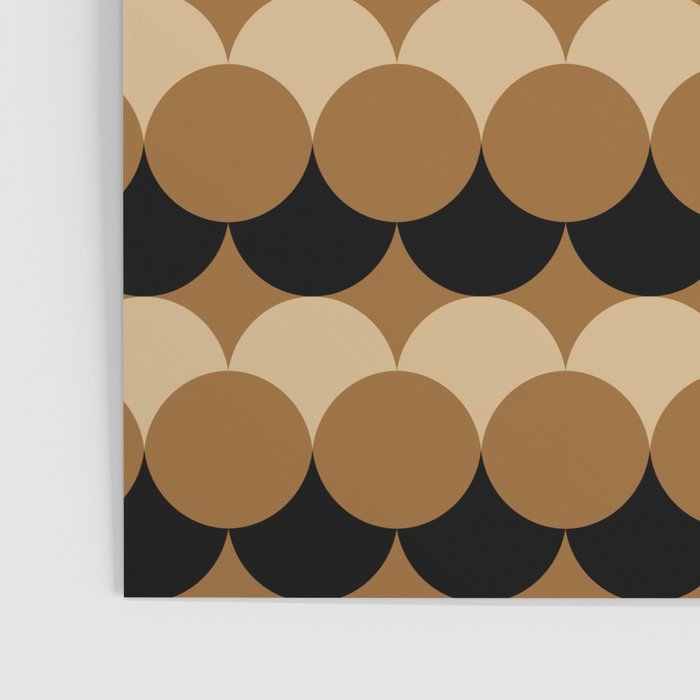 Retro Circular Pattern XXVII Poster Gallery Image 3