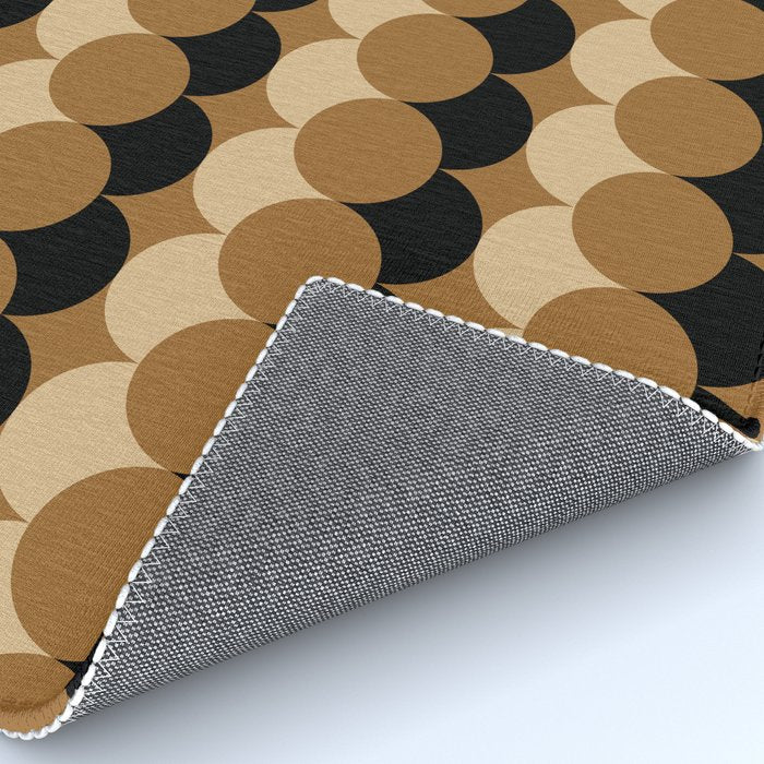 Retro Circular Pattern XXVII Rug Gallery Image 4