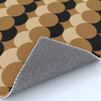 Retro Circular Pattern XXVII Rug Gallery Image 4